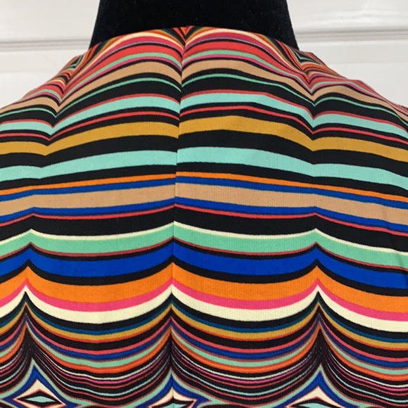 Cato colorful stripe open shoulder dress - size small - Picture 6 of 13